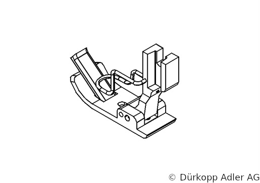 0176 220324 — шарнирная прижимная лапка