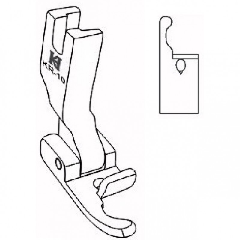 KR-10 Binding Feet — Hinged Binding Feet for A10 Binding Set