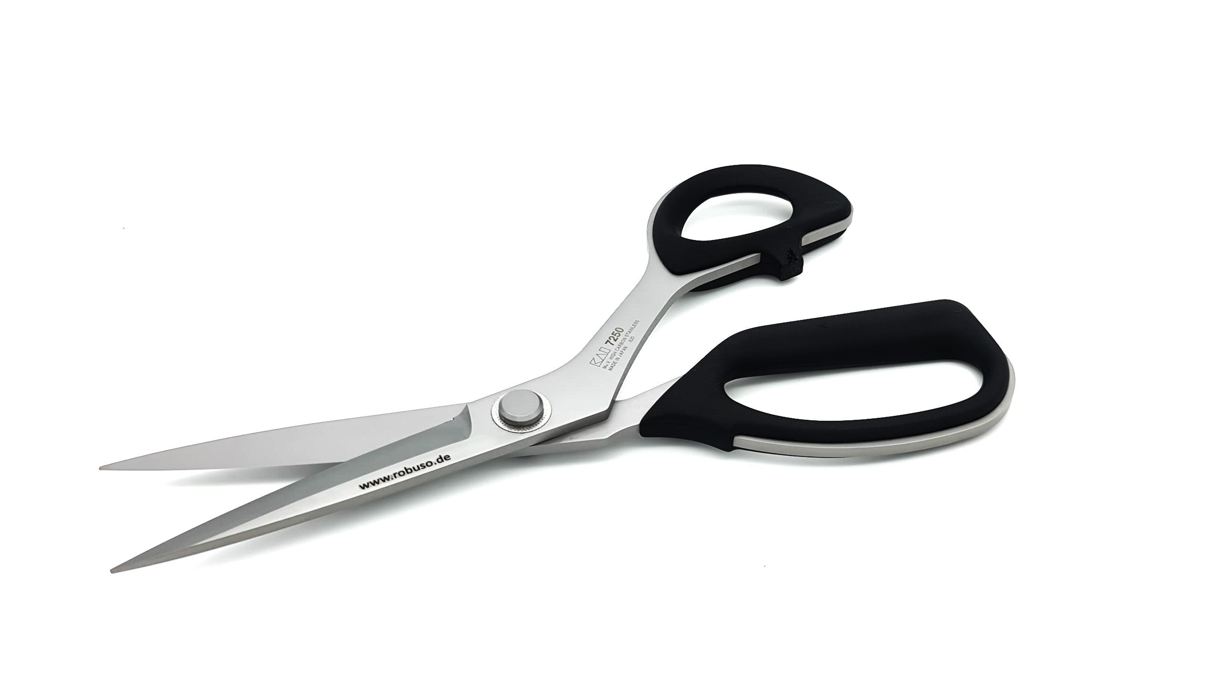 Ножницы KAI 2200/R/9.5" для портного, с зубчатым лезвием