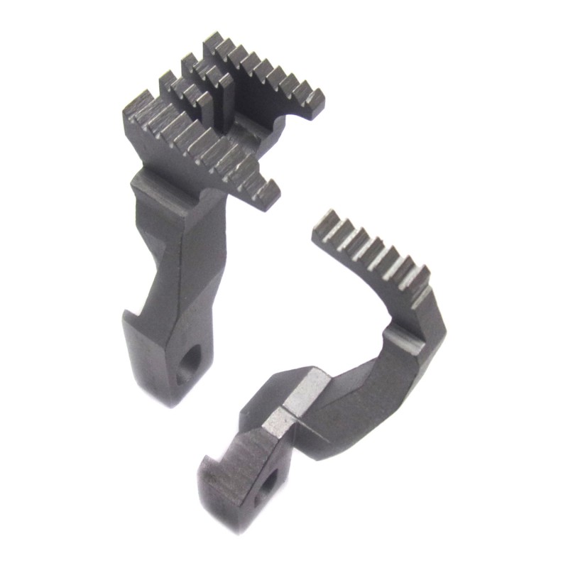 257274-16F Main Feed Dog + 257282-16F Differential Feed Dog — Feed Dog for Pegasus Coverstitch Machine Suitable for machine: