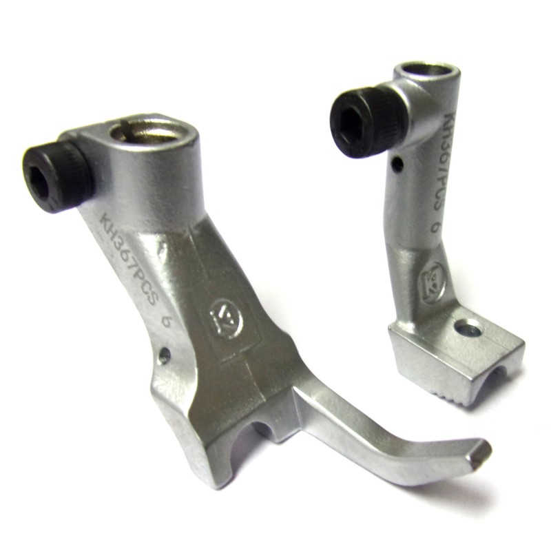 KH367PCS Piping Feet — Piping operation to the left of the needle