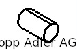 0557 000811 — cylinder pin