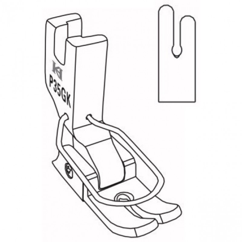P35GK Standard Feet — Standard Feet with Needle Guard and Thread Cutter