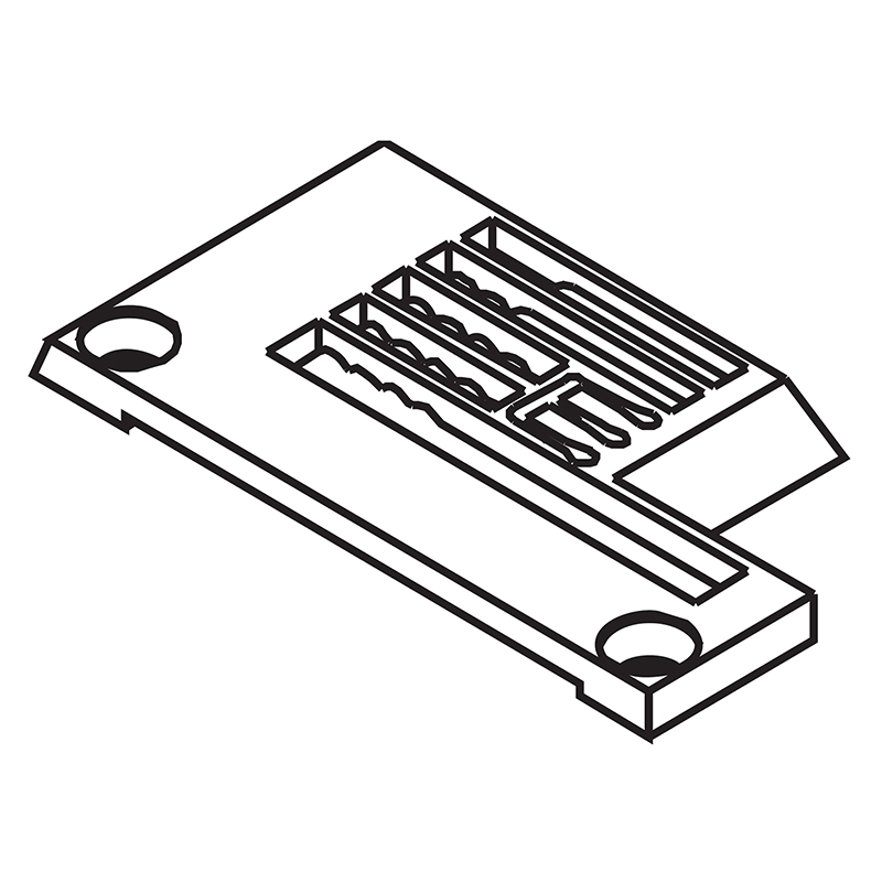 Y67035 Needle Plate — Needle Plate for Yamato Coverstitch Machine Suitable for machine: