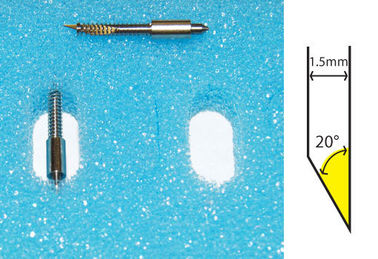 Blade 1.5mm 20° Sandblast Rubber Resist w/ spring CB15U-K20-2SP For Gerber Cutting Plotters