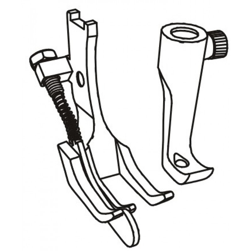 GL1510 Guiding Feet — Left Guiding Feet *Options: The space between needle hole and left guide