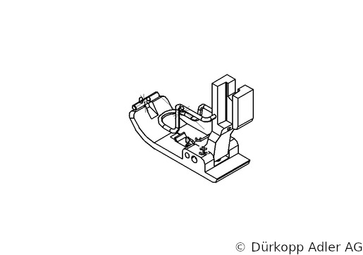 0176 220314 — шарнирная прижимная лапка