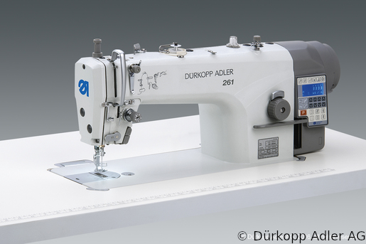 261-160362 Одноигольная швейная машина челночного стежка с плоской платформой и нижним продвижением материала (0261 990002 003)
