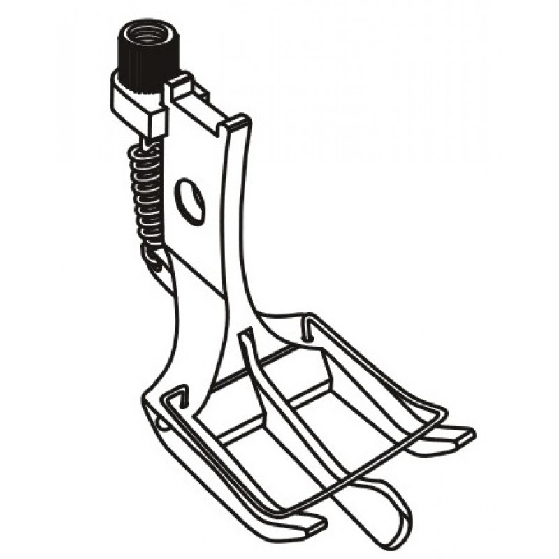 KP28BL-3-SO Presser Foot — Spring Type Center Guide Presser Foot
