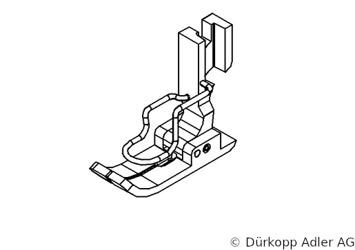 0176 220224 — шарнирная прижимная лапка