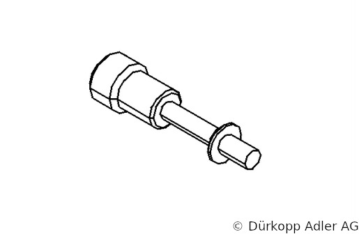 0196 002976 — KNURLED SCREW