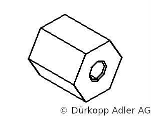 0768 350240 — hexagonal bolt,stud