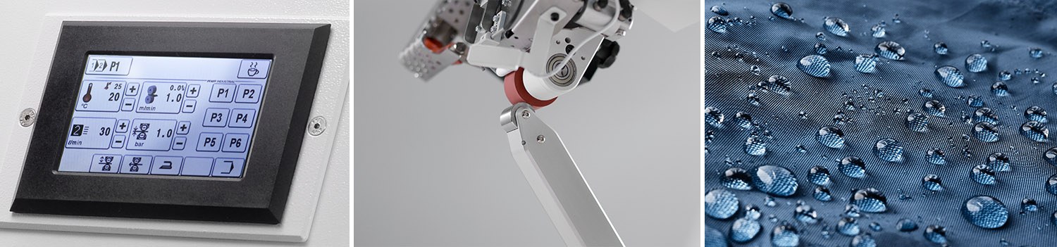 PFAFF 8303i Специальная сварочная машина для герметизации швов термопластичными лентами с помощью горячего воздуха