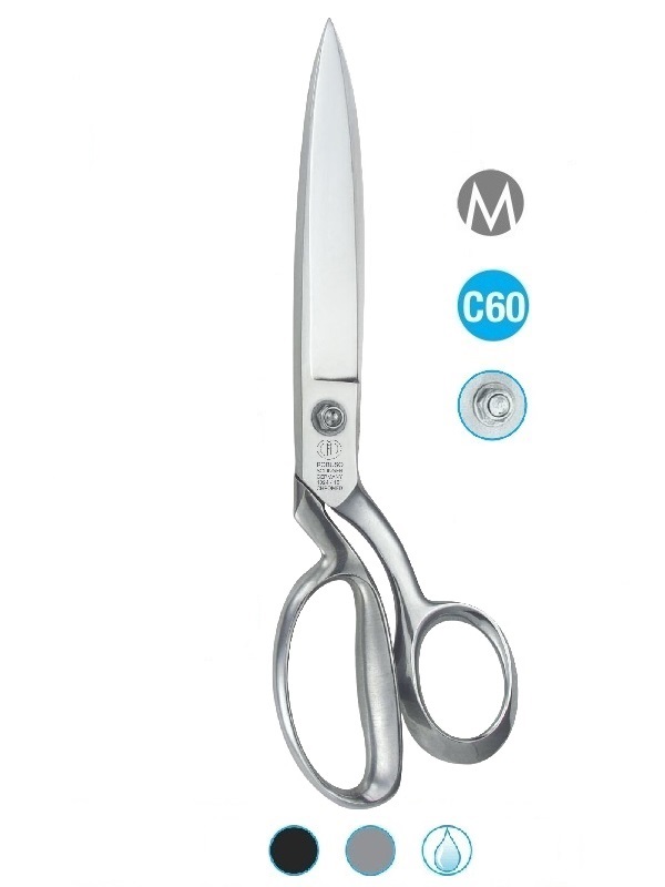 ROBUSO 1024/B-CR/10”. Ножницы Solingen для раскроя влажных  углеродных и стеклотканей