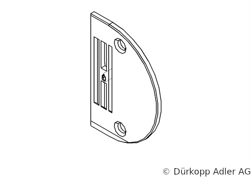 0211 001491 — throat plate