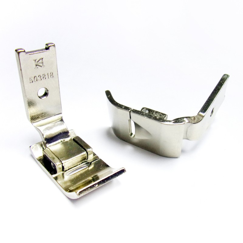 503818 Presser Foot — Standard Presser Foot for Singer / Juki Zigzag Machine Needle Hole Width : 10mm Presser Foot Width : 19mm