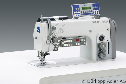275-742642-01 Dürkopp Adler 1-Needle lockstitch flatbed bottom feed and variable foot top feed sewing machine (0275 990126 015)