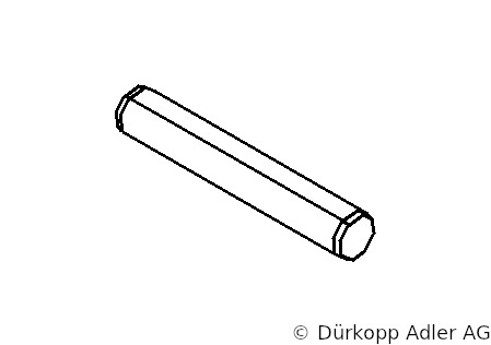 0558 000215 — cylinder pin