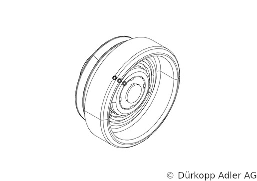 0659 100054 — фланец маховика