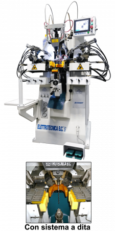 Elettrotecnica BC Mod 999 DT Прграммируемая машиан для затяжки пяточной и боковой части с термопластом.