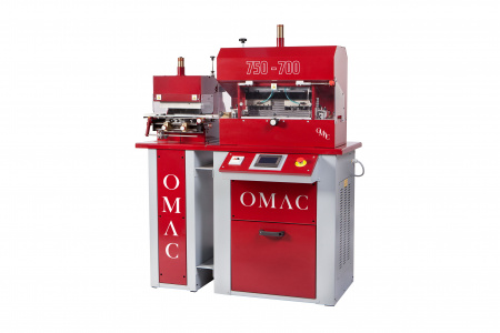OMAC 750-700 автоматическая машина для перфорации и тиснения 