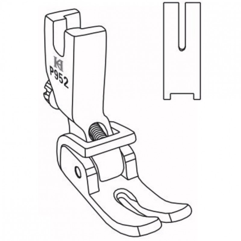 P952 Shirring Feet — Finely Adjustable Shirring Feet