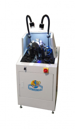 Elettrotecnica BC Mod 663 Machine for the leather / synthetic draft test before seaming up the upper