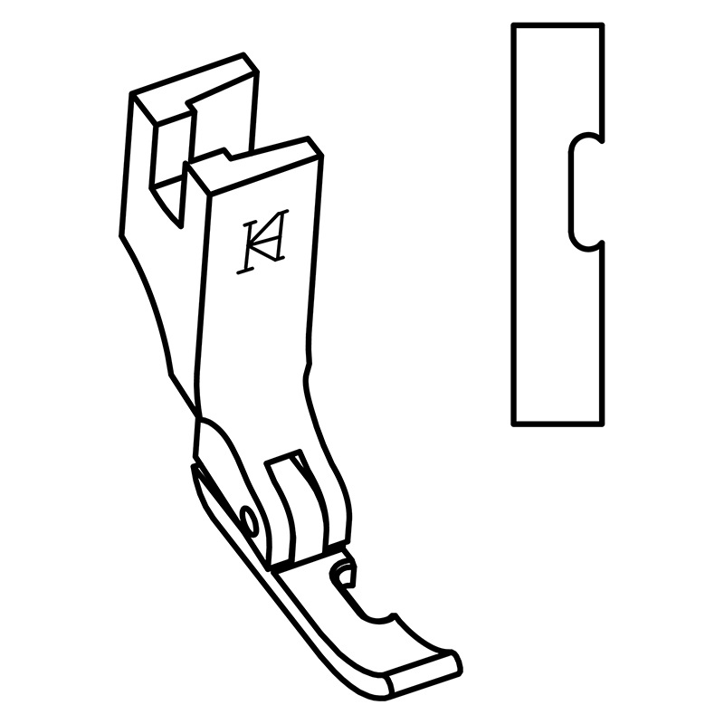 P36N-NF Cording Feet — Needle Feed Right Cording Feet (Narrow)