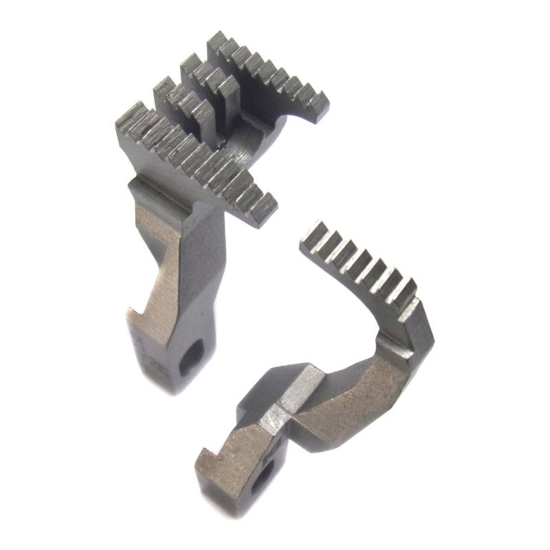 257275-16F Main Feed Dog + 257284-16F Differential Feed Dog — Feed Dog for Pegasus Coverstitch Machine Suitable for machine: