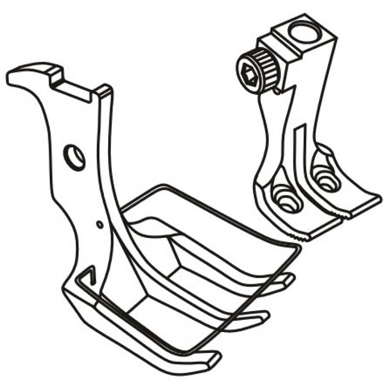 KP1560CG Presser Feet — Fix Center Guide Feet