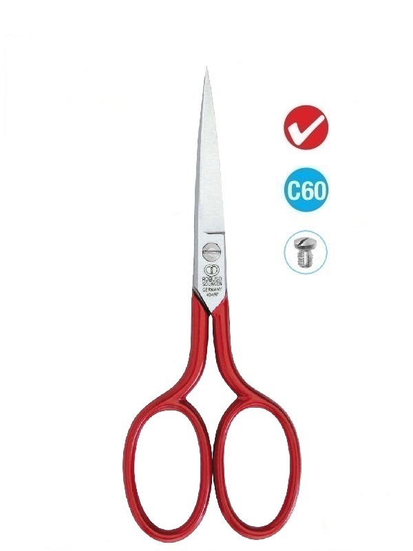 ROBUSO 404/C/6". Ножницы Solingen для вспарывания швов, подрезки ткани и обрезки ниток