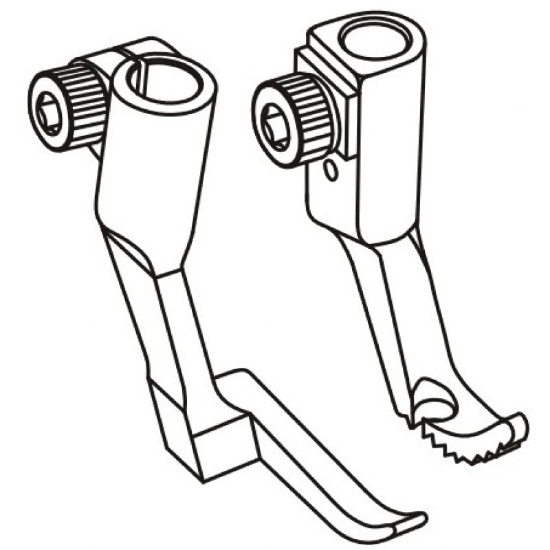 KP1525LN Cording Feet — Left cording feet set