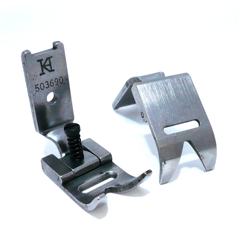 503690 Presser Foot — Standard Presser Foot for Singer / Juki Zigzag Machine Needle Hole Width : 12mm Presser Foot Width : 19mm