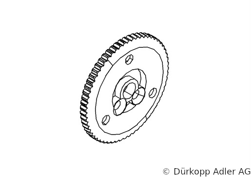 0195 004164 — setting wheel
