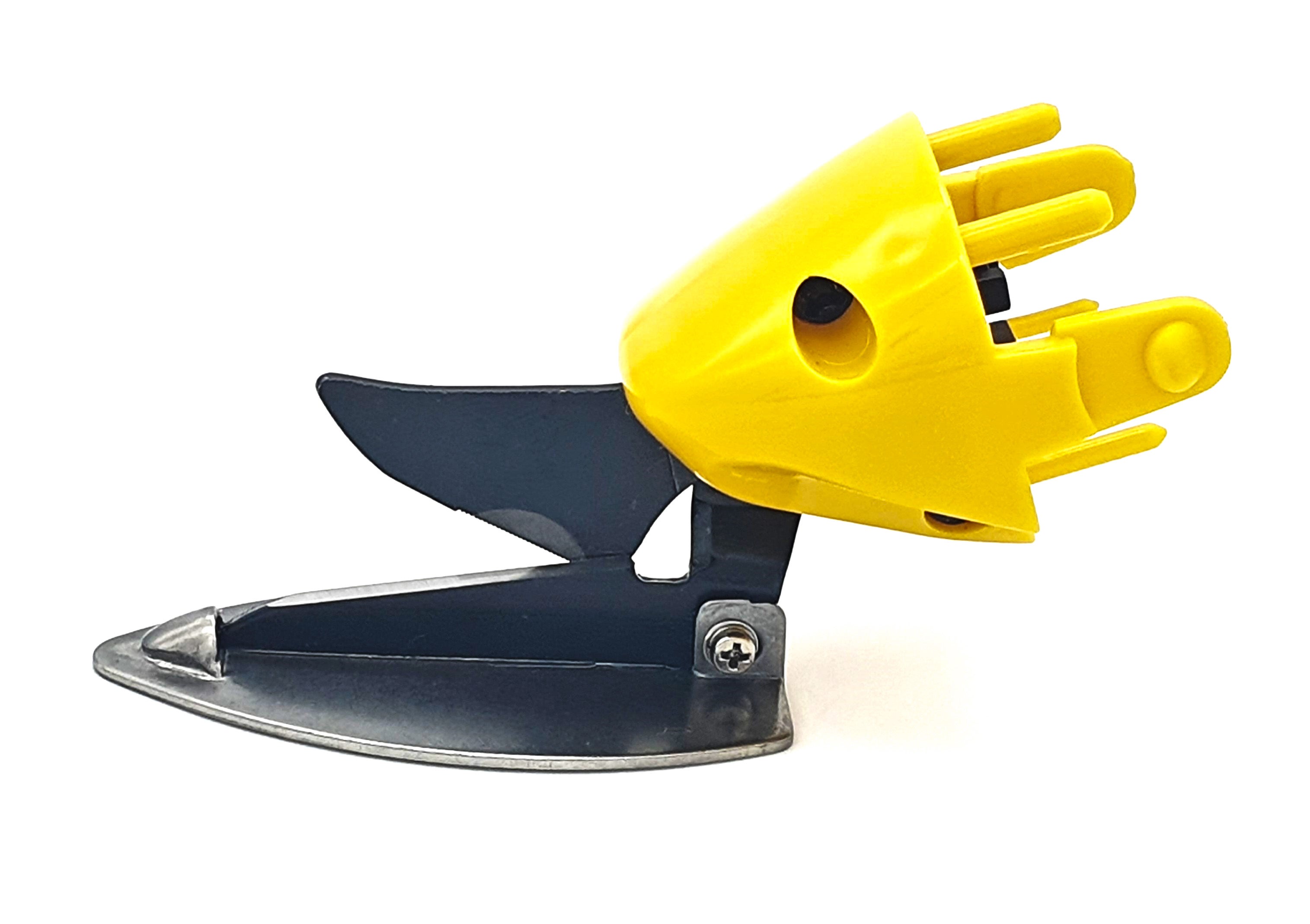 EC-Cutter cutting head with foot plate,for technical textiles