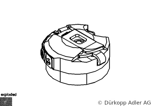 0367 156044 — корпус шпульного колпачка — Корпус шпули