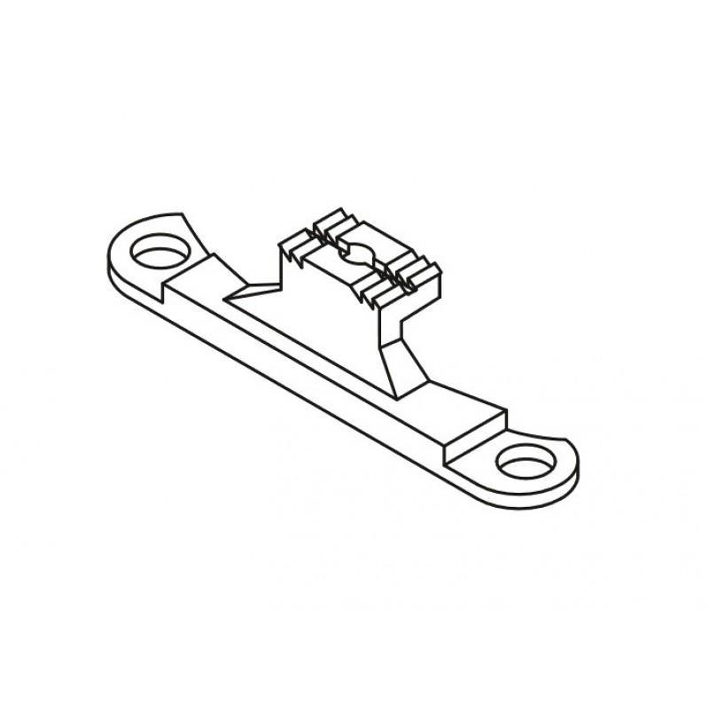0867-210010A Feed Dog — Feed dog Feeding size: 12 x 8.1mm Needle hole size: 3.1 x 2.2mm