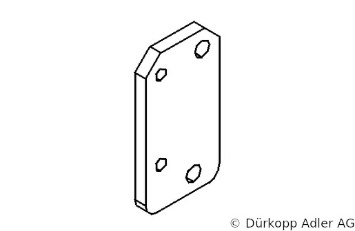 0580 350050 — пластина — Тарелка