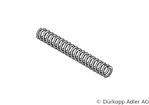 0396 250180 — пружина прижимной лапки — Прижимная пружина