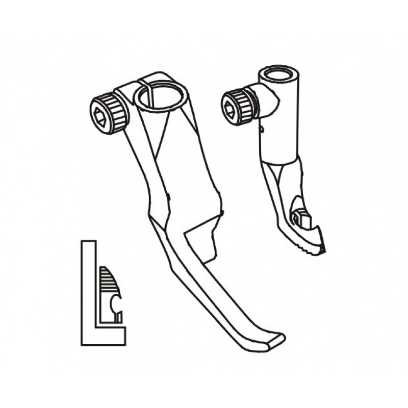 KP867RN Cording Feet — Right cording feet set