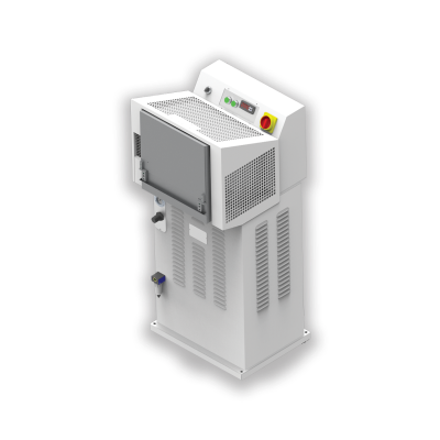 Elettrotecnica BC Mod 584 Machine for humidlfylng the entire upper and mocassin before lastlng