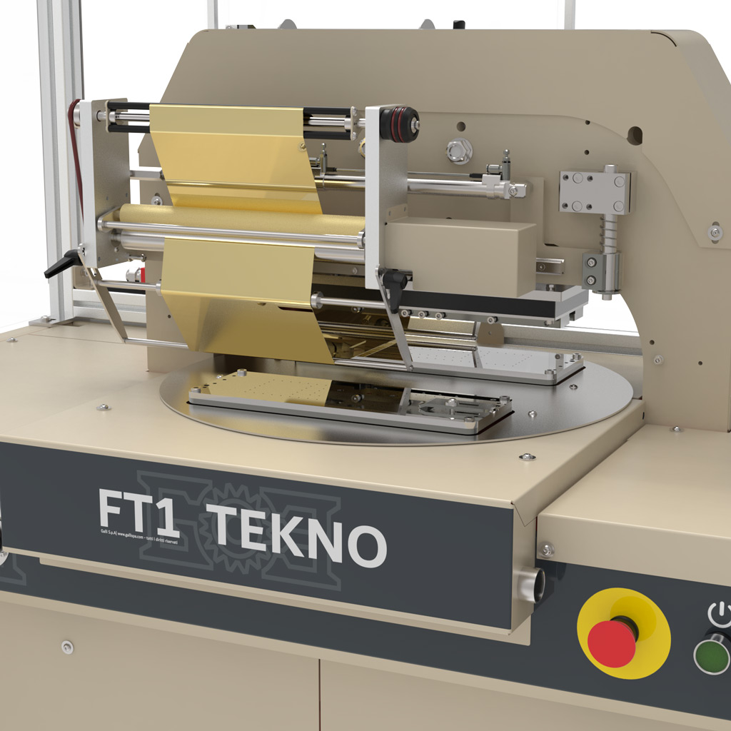 FT1 TEKNO 2R FT1 TEKNO: Гидравлический двухголовый пресс для вырубки и тиснения с двухпозиционным поворотным столом
