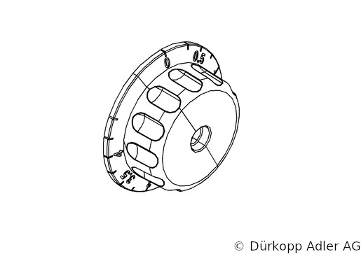 0281 160360 — регулировочное колесо — Установочное колесо