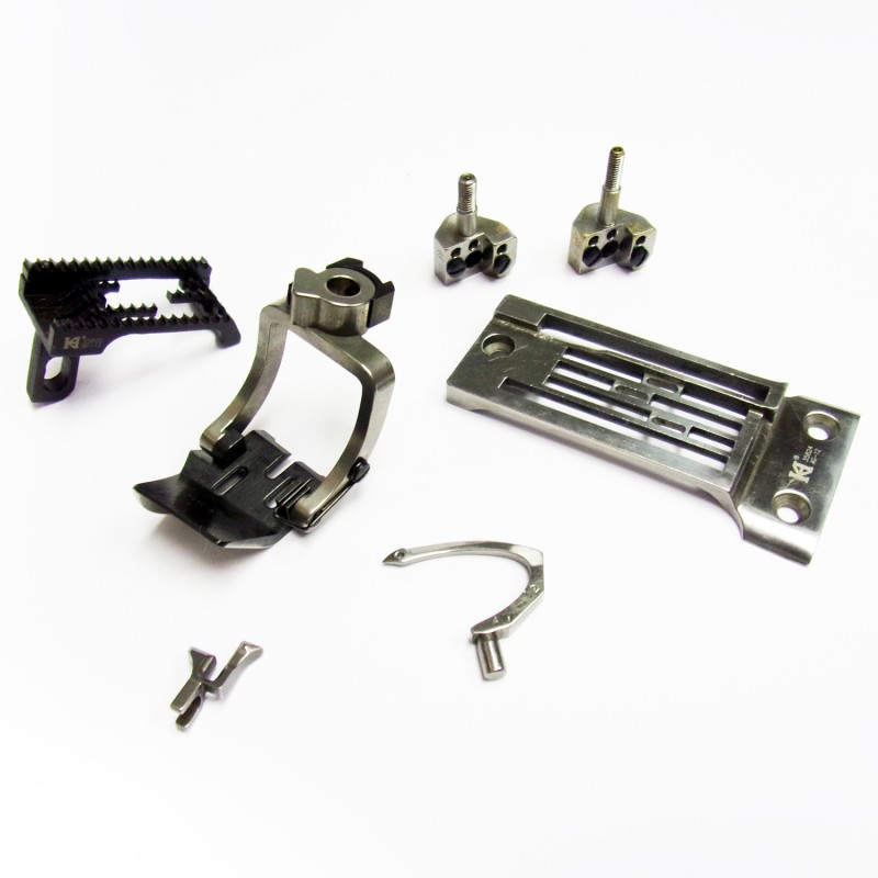 35800 3N 3/8" Heavy Material Conversion Kit — Spare Parts for Union Special 35800 3/8", 3-Needle Conversion Kit for Heavy Material Full Set includes: