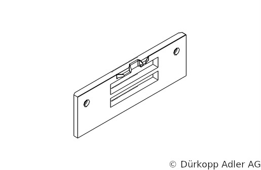 0221 200010 — throat plate