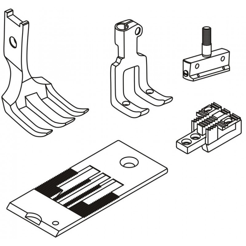 KHLSW28BL-GS Gauge Set — Gauge Set for Seiko LSW-28BL or Mitsubishi LU2-400