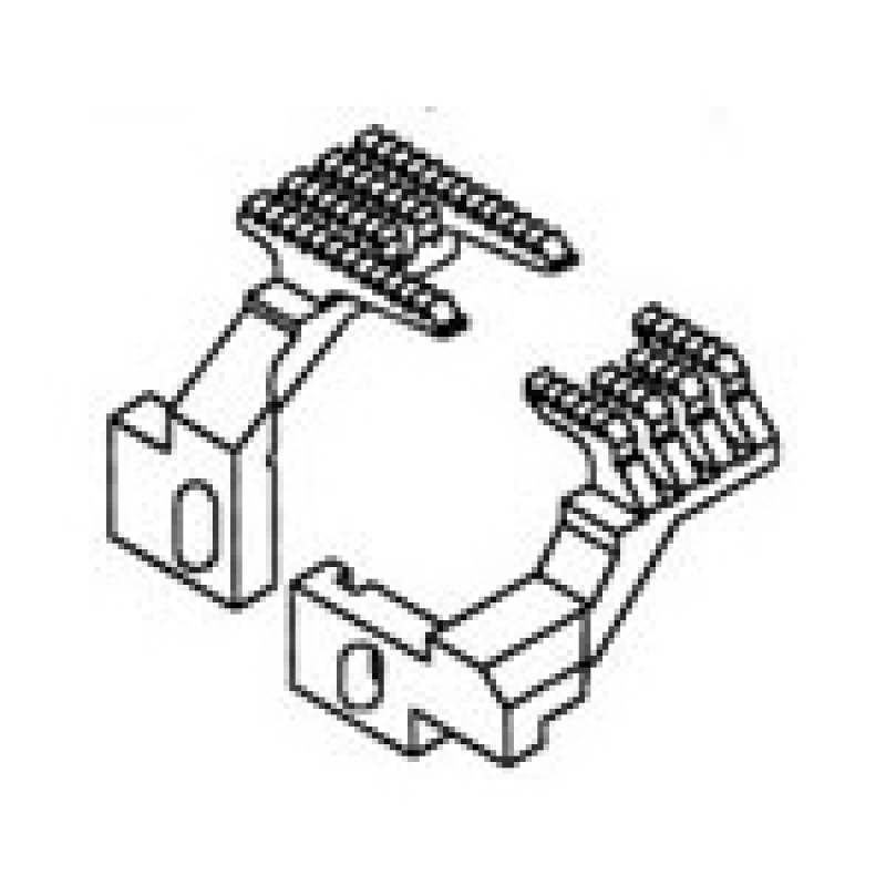 3106000 Main Feed Dog + 3109000 Differential Feed Dog — Feed Dog for Yamato Coverstitch Machine Needle Space: 3.2mm - 5.6mm Suitable for machine: