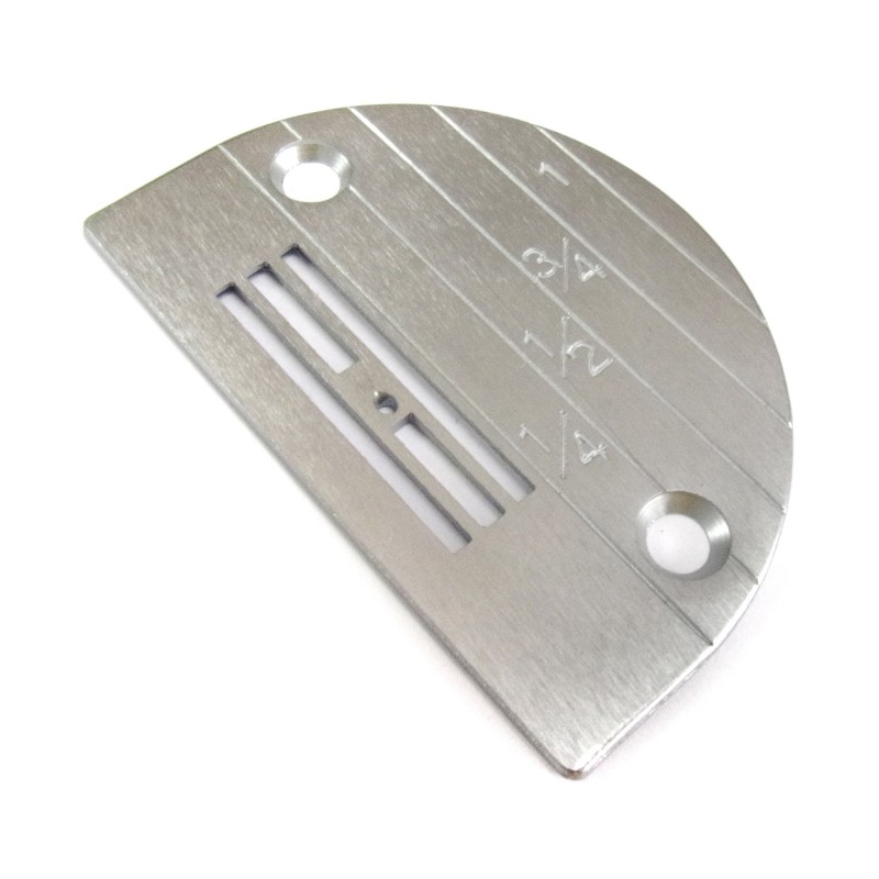 E12 E14 E16 E18 E20 Needle Plate — Needle Plate for Single Needle Lockstitch Flat Bed Machine Diameter of Needle Hole: E12 : 1.2mm E14 : 1.4mm E16 : 1.6mm E18 : 1.8mm E20 : 2.0mm