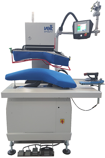 Veit BRI 433 VC — пресс для предварительной утюжки локтевых швовVeit Elbow Hem Underpressing Machine BRI 433 VC