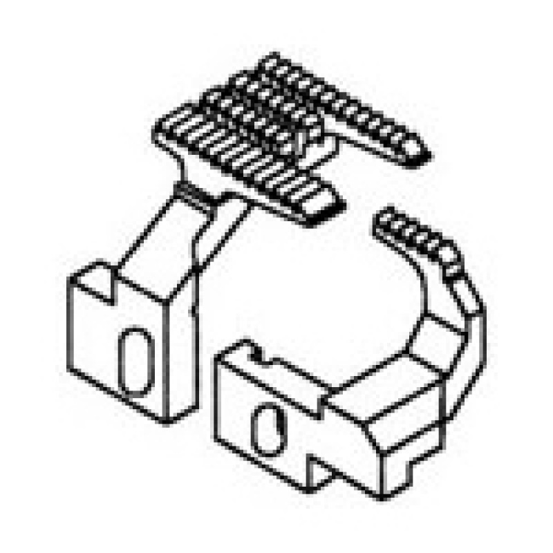 3109021 Main Feed Dog + 3109020 Differential Feed Dog — Feed Dog for Yamato Coverstitch Machine Suitable for machine: